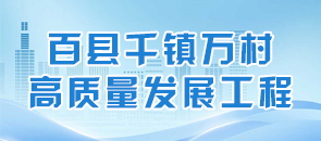 百县千镇万村高质量发展工程