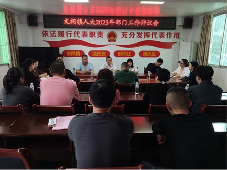 231018文祠镇人大对镇农业农村服务中心开展工作评议会议.jpg