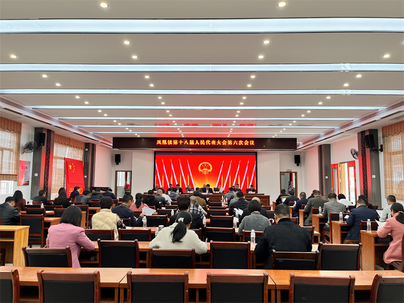 2024.3.13 出席凤凰镇第十八届人民代表大会第六次会议.jpg