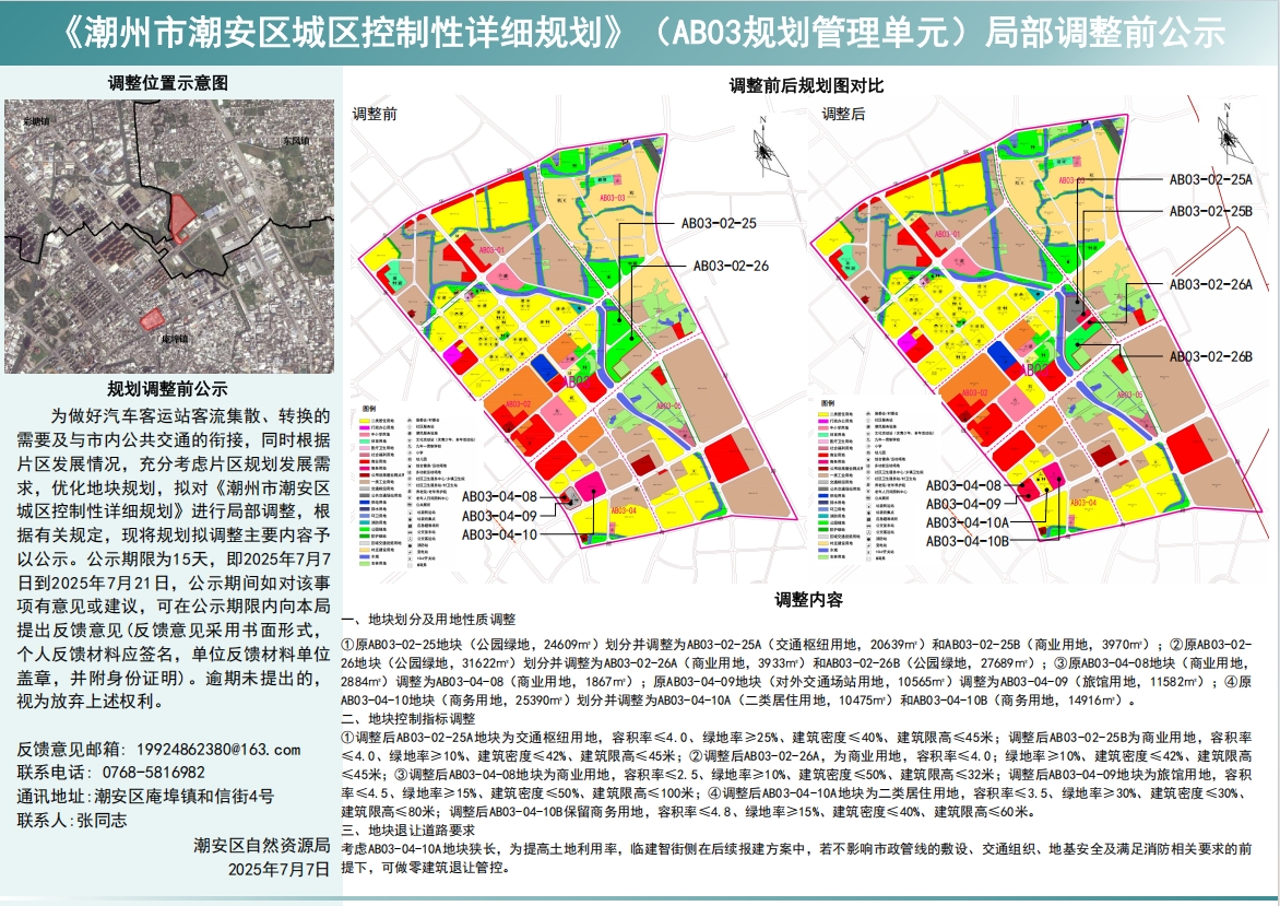 《潮州市潮安区城区控制性详细规划》（AB03规划管理单元）局部调整前公示.png